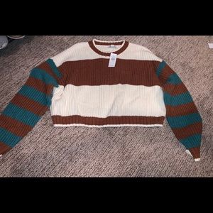 Cropped American eagle  sweater